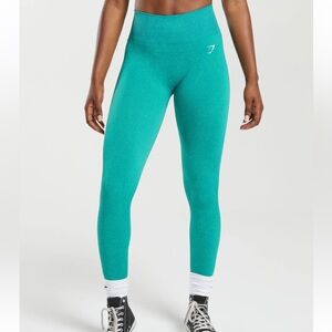 Gymshark Adapt Fleck Seamless Leggings Jewel Green Size XS